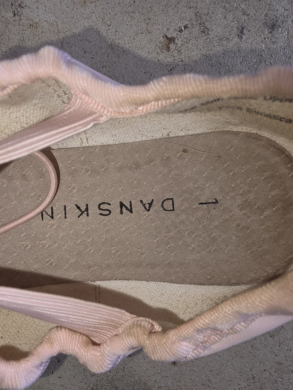 Danskin Kids Pink Ballet Slippers